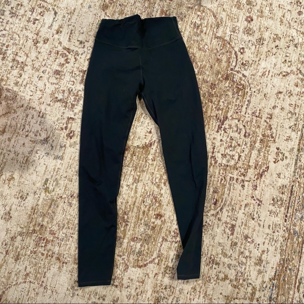 Dark green leggings